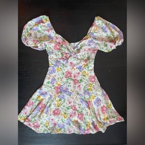 Hello molly floral mini dress